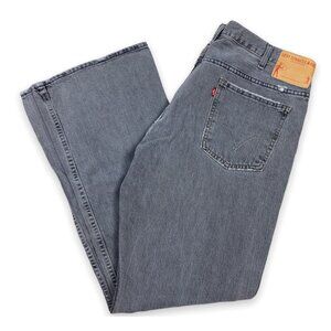 Vtg y2k Levis Premium Austin Jean Boot Cut gray USA Mens Sz 38x32 Gray